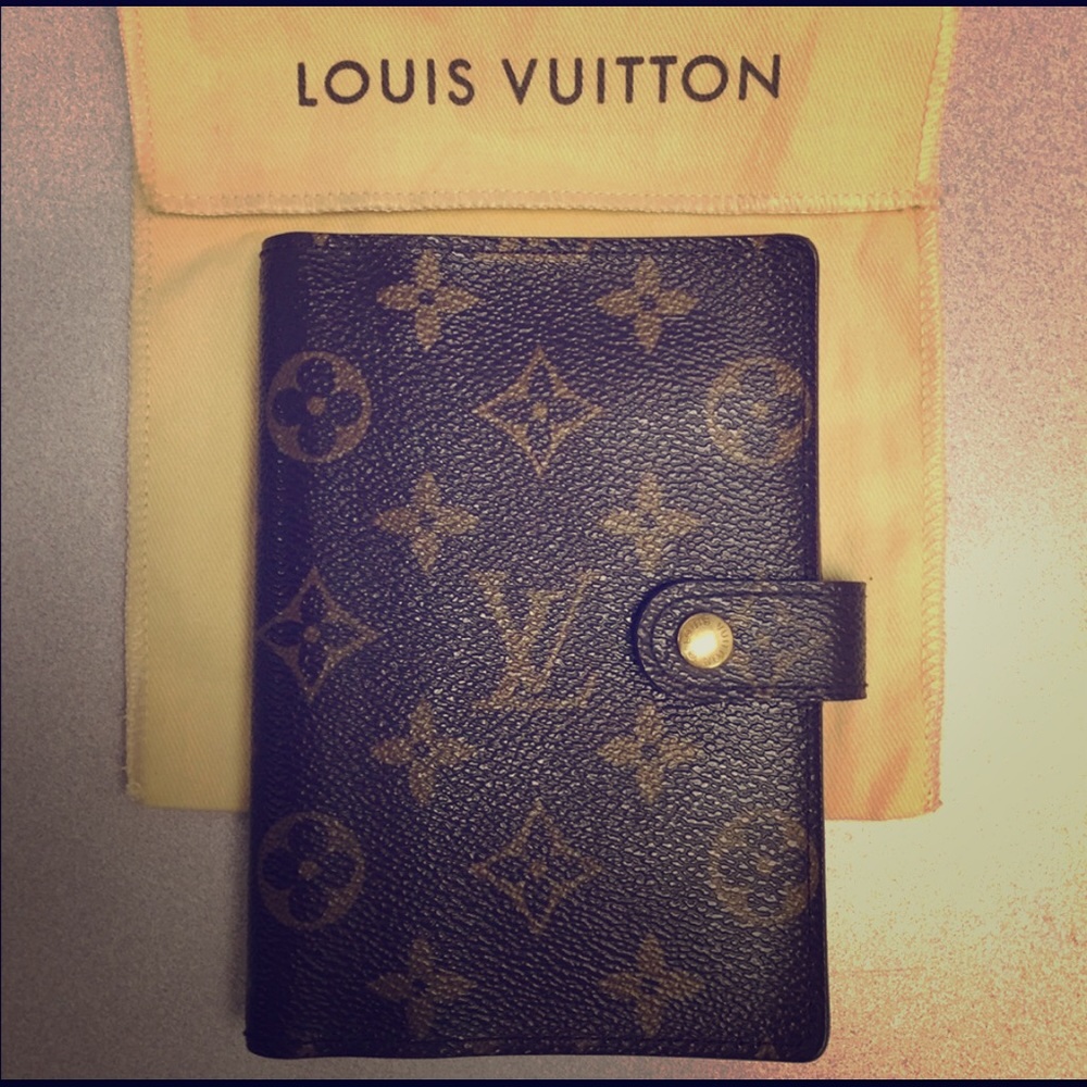 Authentic Louis Vuitton PM Agenda
